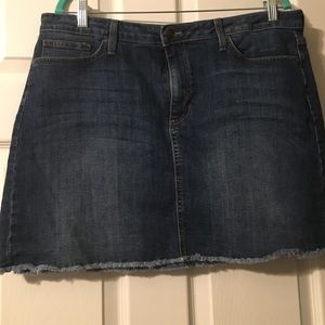 Just black Size xxl Denim skirt